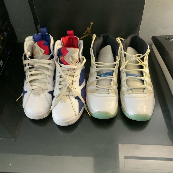 Jordan Shoes - Legen blue 11 and Jordan 7